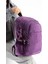 Su Geçirmez Mor Renk Kumaş Çanta Yükseklik 40CM Genişlik 28CM 4
