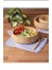 Bambu Çizgili Kase Meyvelik Ekmeklik Salata Meze Bowl Curve Kase Sunum Tepsisi 1
