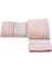 Boston 3lü Pembe Banyo Seti Pamuk Banyo Havlusu 90 x 140 Baş Havlusu 55 x 100 El Havlusu 40 x 55 cm 1