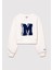 M Logo Baskılı Beyaz SWEATSHIRT7S10079-70057 3