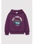 Baskılı Mor SWEATSHIRT7S10060-70577 2