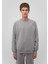 Bisiklet Yaka Gri Basic SWEATSHIRT0S10295-80018 4