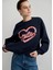 Yılbaşı Cute Baskılı Lacivert SWEATSHIRT1S10336-82318 1