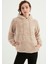 Kapüşonlu Peluş Sweatshirt 1