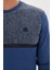 Kadife Selanik Parça Desenli Bisiklet Yaka Sweatshirt- KS-1672 3