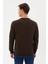 Kadife Selanik Basic V Yaka Sweatshirt- KS-1401 4