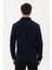 Kadife Selanik Parça Desenli Polo Yaka Sweatshirt- KS-1670 4