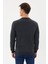 Kadife Selanik Basic V Yaka Sweatshirt- KS-1401 4