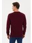 Kadife Selanik Parça Desenli Bisiklet Yaka Sweatshirt- KS-1672 4