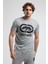 ECKO UNLTD Marc Gri Bisiklet Yaka Baskılı Standard Fit Erkek Tshirt 4