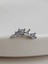 Çiçek Modern Model Kıkırdak Piercing Tragus Helix Silver Gümüş Renk Küpe 1