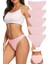 Kadın 5'li Paket Pamuklu Likralı Pembe Külot 1