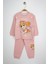 Paw Petrol Fitilli Interlok Kız Pijama Takımı Gül Kurusu - 3-4 1