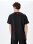 Kısa Kollu Bisiklet Yaka Slogan Baskılı Spor T-Shirt 4