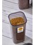 Nia 92 Parça Kare Erzak ve Bakliyat Saklama Kabı Baharat Seti 12X300ML 10X(350ML500ML1100ML)4X1700ML 4