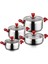 Yaprak 8 Pcs Tencere Seti (18/20/24/26Krn.) 1