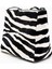 Allbucks Zara, Hayvan Desen Zebra Leopar Hakiki Gerçek Deri Kol Çantası ABZRA0186 5