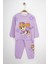 Paw Petrol Fitilli Interlok Kız Pijama Takımı 4-5 - Mor 1