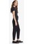 Kadın High Waist Mom Jean Flash Black Kot Pantolon - A7745-0007 2