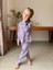 Nina Kids Bluey Fitilli Kız Pijama Takımı Mor - 6-7 1