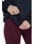 Kadın Pamuklu Içi Polarlı Bisiklet Yaka Sweatshirt 5