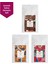 Mim And More 3 x 200 gr Chocolate&Raspberry&Caramelize Cookie Aromalı Çekirdek Kahve 3'lü Set 1