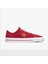 Cons One Star Pro Suede Kadın Kırmızı Sneaker 1
