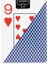 Bee Jumbo Plastık Poker Oyun Kartı Gold Deste-Mavı-Bıcycle 5