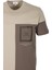 Erkek Tişört Bisiklet Yaka Haki Slim Fit %100 Pamuk T-Shirt Ncs Jeans 1301 2