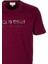 Erkek Tişört Bisiklet Yaka Bordo Slim Fit %100 Pamuk T-Shirt Ncs Jeans 1303 2