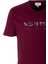 Erkek Tişört Bisiklet Yaka Bordo Slim Fit %100 Pamuk T-Shirt Ncs Jeans 1303 4