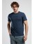ECKO UNLTD Empıre Lacivert Bisiklet Yaka Nakışlı Standard Fit Erkek Tshirt 1