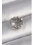 316L Çelik Gümüş Renk Zirkon Taşlı Yaprak Model Tragus Piercing 1