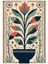 Matisse - Boho - Art Deco - Soyut - Doğa ( 3 Lü Çerçevesiz ) Poster - Afiş - Tablo KR2C00015/ 4