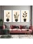 Matisse - Boho - Art Deco - Soyut - Doğa ( 3 Lü Çerçevesiz ) Poster - Afiş - Tablo KR2C00919/ 1