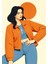 Matisse - Boho - Art Deco - Soyut - Doğa ( 3 Lü Çerçevesiz ) Poster - Afiş - Tablo KR2C00026/ 4
