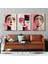 Matisse - Boho - Art Deco - Soyut - Doğa ( 3 Lü Çerçevesiz ) Poster - Afiş - Tablo KR2C00008/ 1