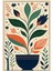 Matisse - Boho - Art Deco - Soyut - Doğa ( 3 Lü Çerçevesiz ) Poster - Afiş - Tablo KR2C00022/ 2