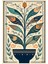 Matisse - Boho - Art Deco - Soyut - Doğa ( 3 Lü Çerçevesiz ) Poster - Afiş - Tablo KR2C00022/ 4