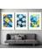 Matisse - Boho - Art Deco - Soyut - Doğa ( 3 Lü Çerçevesiz ) Poster - Afiş - Tablo KR2C00290/ 1