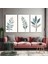 Matisse - Boho - Art Deco - Soyut - Doğa ( 3 Lü Çerçevesiz ) Poster - Afiş - Tablo KR2C00138/ 1