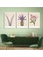 Matisse - Boho - Art Deco - Soyut - Doğa ( 3 Lü Çerçevesiz ) Poster - Afiş - Tablo KR2C00280/ 1