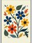 Matisse - Boho - Art Deco - Soyut - Doğa ( 3 Lü Çerçevesiz ) Poster - Afiş - Tablo KR2C00666/ 3