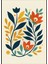 Matisse - Boho - Art Deco - Soyut - Doğa ( 3 Lü Çerçevesiz ) Poster - Afiş - Tablo KR2C00666/ 4