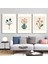 Matisse - Boho - Art Deco - Soyut - Doğa ( 3 Lü Çerçevesiz ) Poster - Afiş - Tablo KR2C00114/ 1