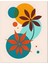 Matisse - Boho - Art Deco - Soyut - Doğa ( 3 Lü Çerçevesiz ) Poster - Afiş - Tablo KR2C00269/ 4