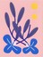Matisse - Boho - Art Deco - Soyut - Doğa ( 3 Lü Çerçevesiz ) Poster - Afiş - Tablo KR2C00720/ 4