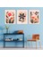 Matisse - Boho - Art Deco - Soyut - Doğa ( 3 Lü Çerçevesiz ) Poster - Afiş - Tablo KR2C00775/ 1