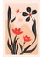 Matisse - Boho - Art Deco - Soyut - Doğa ( 3 Lü Çerçevesiz ) Poster - Afiş - Tablo KR2C00775/ 3