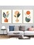 Matisse - Boho - Art Deco - Soyut - Doğa ( 3 Lü Çerçevesiz ) Poster - Afiş - Tablo KR2C00100/ 1